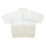 SADDLEBROOK Mens Polo Shirt Beige Striped L