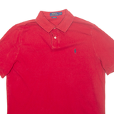 POLO RALPH LAUREN Mens Polo Shirt Red L