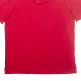 POLO RALPH LAUREN Mens Polo Shirt Red L