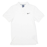NIKE Mens Polo Shirt White S
