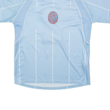 ERIMA #2 Amateur Mens Football Shirt Jersey Blue Collared L