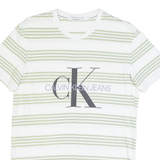CALVIN KLEIN JEANS Mens T-Shirt White S