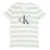 CALVIN KLEIN JEANS Mens T-Shirt White S