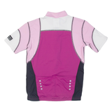GONSO Cycling Womens T-Shirt Pink 1/4 Zip XS