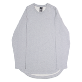 ADIDAS Mens Sweatshirt Grey Crew Neck M