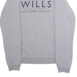JACK WILLS Mens Sweatshirt Grey Crew Neck M