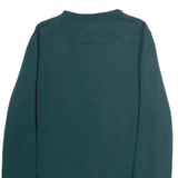 CALVIN KLEIN Mens Sweatshirt Green Crew Neck M