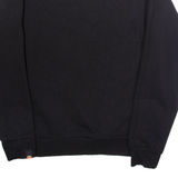 ELLESSE Womens Sweatshirt Black Crew Neck UK 10