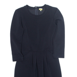 HOBBS LONDON Womens Fit & Flare Dress Blue Knee Length UK 6