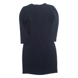HOBBS LONDON Womens Fit & Flare Dress Blue Knee Length UK 6