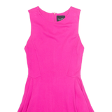 ZARA Womens Skater Dress Pink Sleeveless Short M