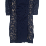 PHASE EIGHT Womens Bodycon Dress Blue Midi UK 14