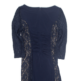 PHASE EIGHT Womens Bodycon Dress Blue Midi UK 14