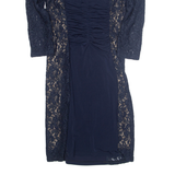 PHASE EIGHT Womens Bodycon Dress Blue Midi UK 14