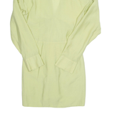 ZARA Womens Shirt Dress Green Long Sleeve Knee Length M