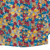 CLASSIC COLLECTION Womens Printed Shirt Red Collared 90s Floral L