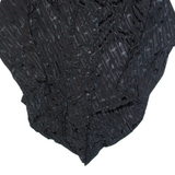 Womens Shirt Black Collared Long Sleeve M