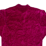 GERTRUDE DAVENPORT Womens Shirt Red Collared Long Sleeve M