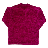 GERTRUDE DAVENPORT Womens Shirt Red Collared Long Sleeve M