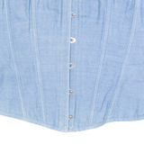 Womens Top Blue Strapless S