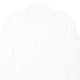 TOP MODEL Womens Shirt White Collared Long Sleeve Floral M