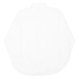 TOP MODEL Womens Shirt White Collared Long Sleeve Floral M