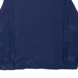 Womens Shirt Blue Collared Long Sleeve M