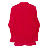 Womens Shirt Red Long Sleeve S