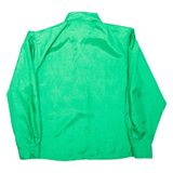Womens Shirt Green Collared Long Sleeve M