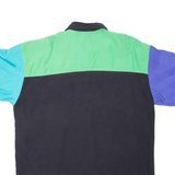 Womens Shirt Black Collared Colourblock S