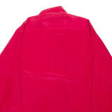 LAST SCENE Womens Shirt Red Collared Long Sleeve M