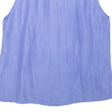 LAST SCENE Womens Vest Blue S