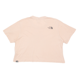 THE NORTH FACE Cropped Womens T-Shirt Pink L