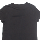 PUMA Womens T-Shirt Black UK 14