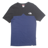 THE NORTH FACE Mens T-Shirt Blue XS