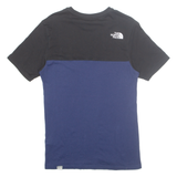 THE NORTH FACE Mens T-Shirt Blue XS
