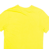 NIKE Mens T-Shirt Yellow M
