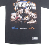 WRESTLEMANIA John Cena Vs The Rock Mens T-Shirt Black USA S