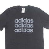 ADIDAS Mens T-Shirt Black S