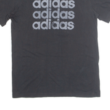 ADIDAS Mens T-Shirt Black S