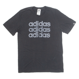 ADIDAS Mens T-Shirt Black S