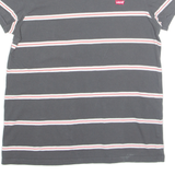LEVI'S Striped Mens T-Shirt Grey XS