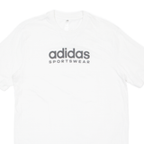 ADIDAS Mens T-Shirt White M