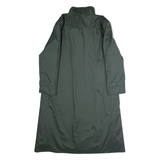 C&A Faux Fur Lined Womens Trench Coat Green UK 16