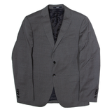 JOOP! Slim Fit Mens Blazer Jacket Grey Wool L