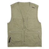 DECATHLON Solognac Utility Mens Gilet Green L