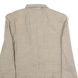 LA MADELEINE Womens Blazer Jacket Grey Wool XL