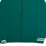 NYLTEL Mens Track Jacket Green 80s M
