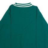 NYLTEL Mens Track Jacket Green 80s M