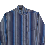 Womens Shirt Blue Striped Long Sleeve M